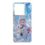 قاب اطلسی Labubu دور ژله ای Xiaomi Redmi Note 13 4G - طرح 64