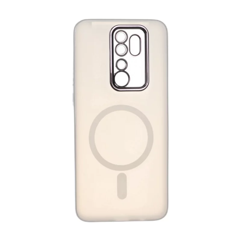 قاب Life Time مات طرح مگ سیف Xiaomi Redmi Note 8 Pro - کرم - تصویر 2