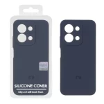 قاب سیلیکونی پاک کنی اورجینال Master Quality مدل Xiaomi Redmi 15C / Poco C85 - سرمه ای (پک دار)