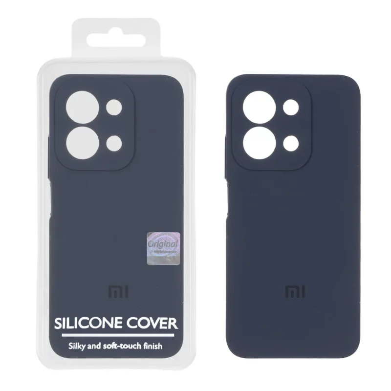 قاب سیلیکونی پاک کنی اورجینال Master Quality مدل Xiaomi Redmi 15C / Poco C85 - سرمه ای (پک دار) - تصویر 2