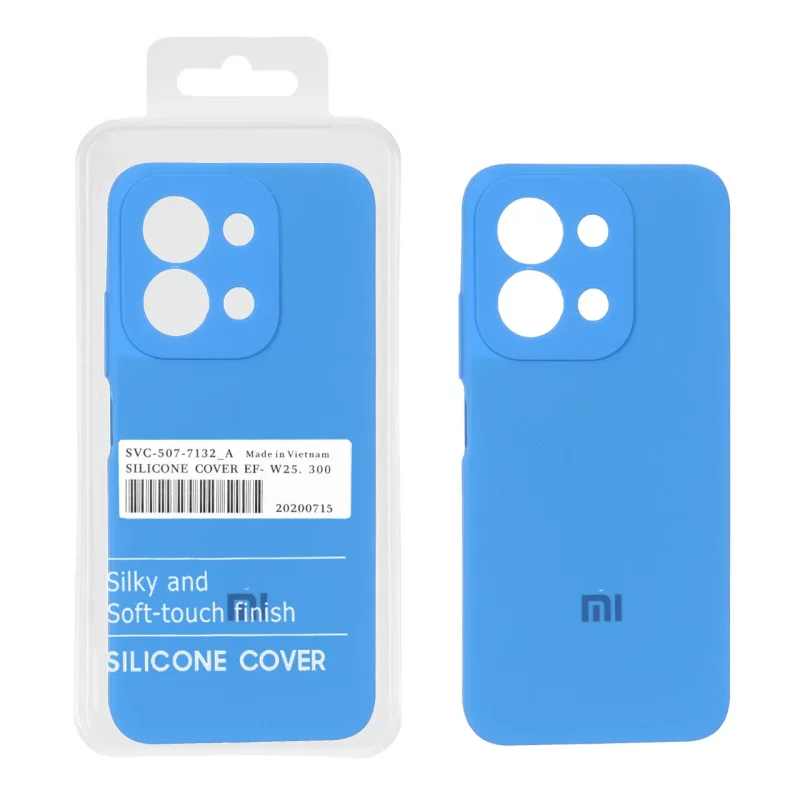 قاب سیلیکونی پاک کنی اورجینال Master Quality مدل Xiaomi Redmi 15C / Poco C85 - آبی (پک دار) - تصویر 2