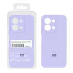 قاب سیلیکونی پاک کنی اورجینال Master Quality مدل Xiaomi Redmi 15C / Poco C85 - یاسی (پک دار)