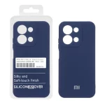 قاب نیو سیلیکون محافظ لنزدار RFF مدل Xiaomi Redmi 15C / Poco C85 - سرمه ای (پک دار)