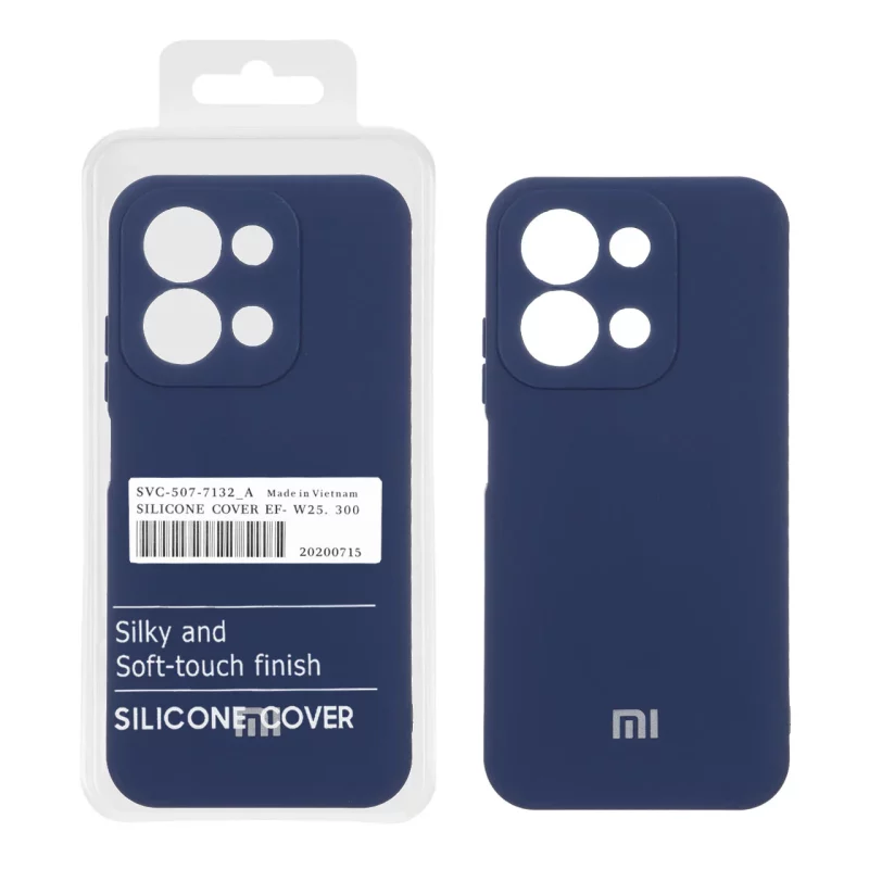 قاب نیو سیلیکون محافظ لنزدار RFF مدل Xiaomi Redmi 15C / Poco C85 - سرمه ای (پک دار) - تصویر 2