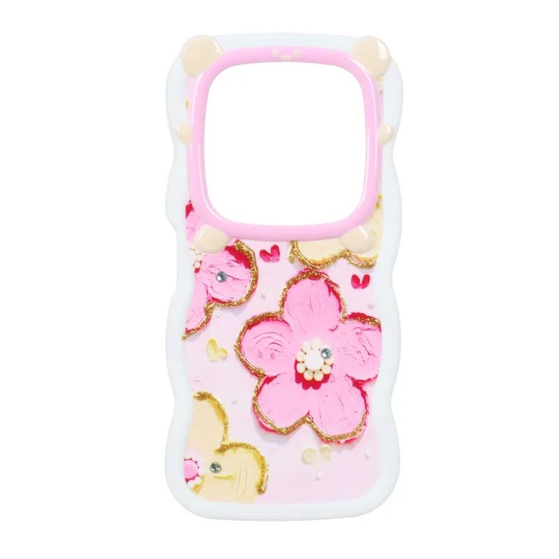 قاب کنگره ای اکلیلی محافظ لنز عروسکی Xiaomi Redmi A3 / A3x / Poco C61 - طرح 79 - تصویر 2