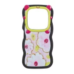 قاب کنگره ای اکلیلی محافظ لنز عروسکی Xiaomi Redmi A3 / A3x / Poco C61 - طرح 81