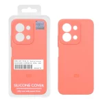 قاب سیلیکونی پاک کنی اورجینال Master Quality مدل Xiaomi Redmi 15C / Poco C85 - مرجانی (پک دار)