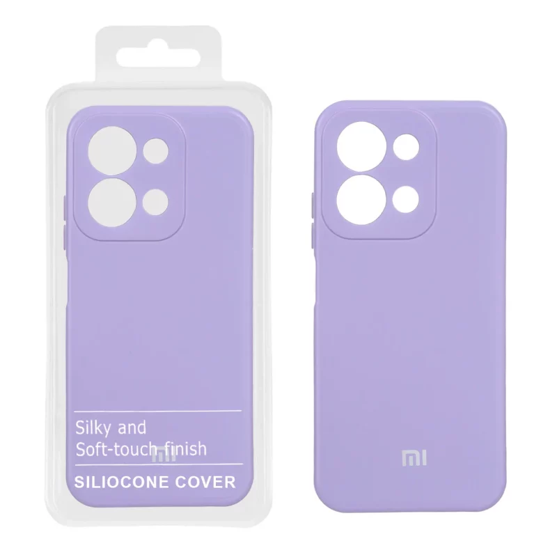 قاب نیو سیلیکون محافظ لنزدار RFF مدل Xiaomi Redmi 15C / Poco C85 - یاسی (پک دار) - تصویر 2
