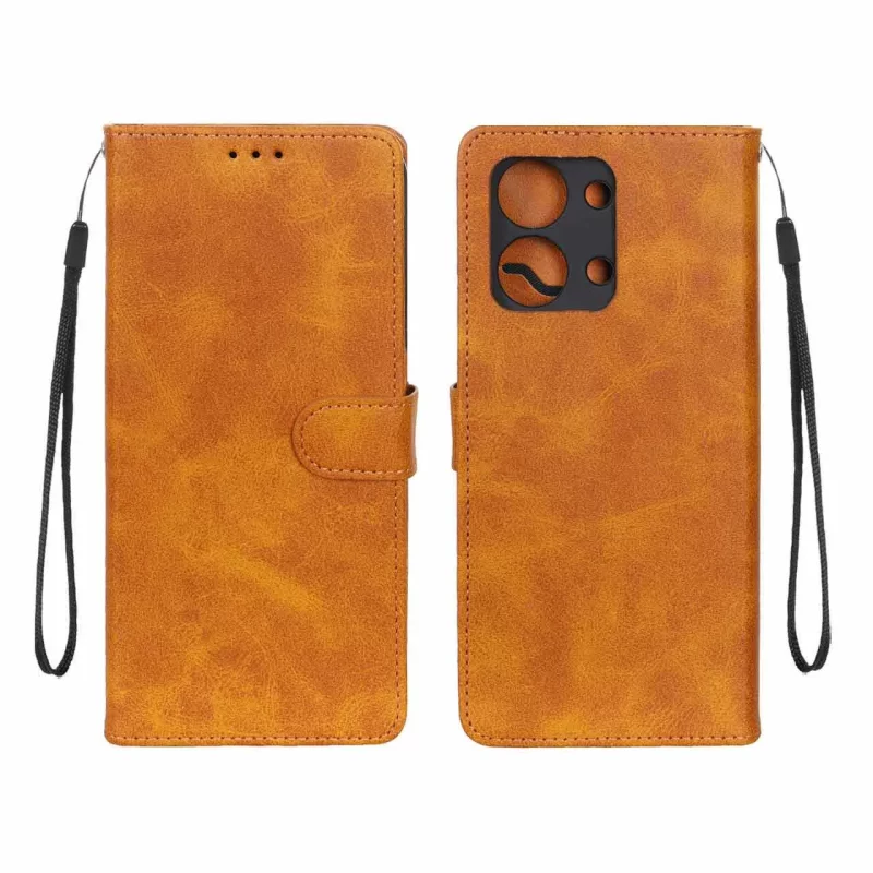کیف موبایل مگنتی درجه یک MNC مدل Xiaomi Redmi 15C / Poco C85 - عسلی - تصویر 2