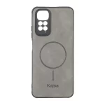 قاب جیر Kajsa طرح مگ سیف MNC مدل Xiaomi Redmi Note 11 4G / Redmi Note 11S - طوسی