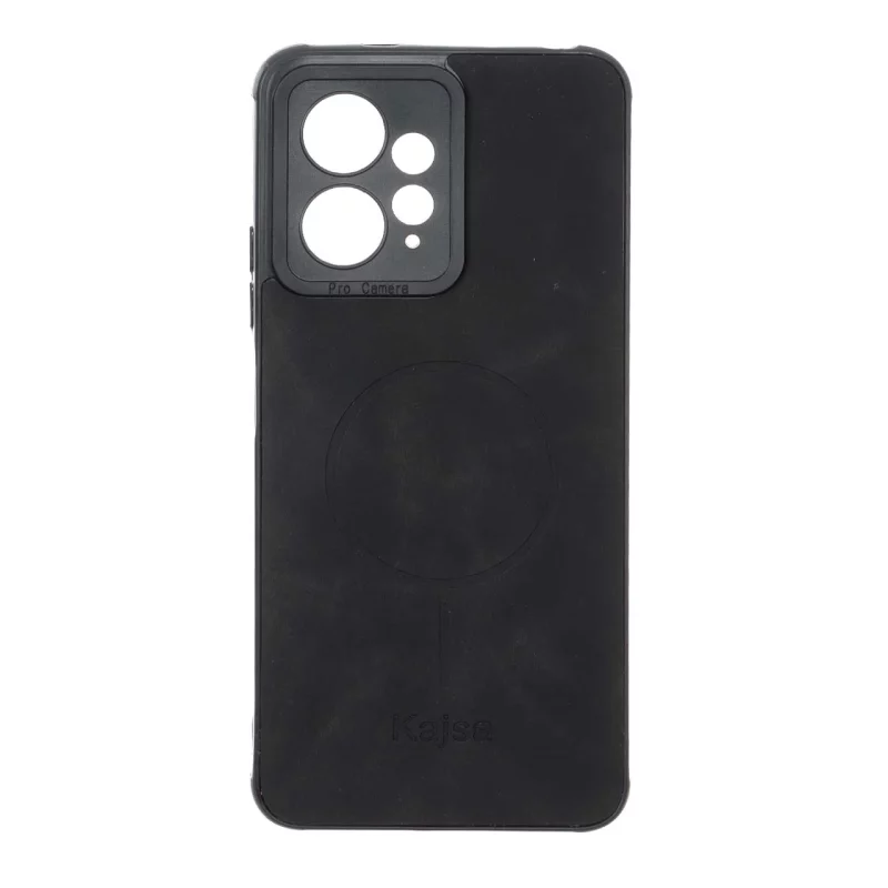 قاب جیر Kajsa طرح مگ سیف MNC مدل Xiaomi Redmi Note 12 4G - مشکی - تصویر 2