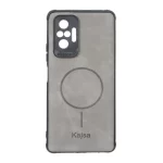 قاب جیر Kajsa طرح مگ سیف MNC مدل Xiaomi Redmi Note 10 Pro 4G / Redmi Note 10 Pro Max - طوسی