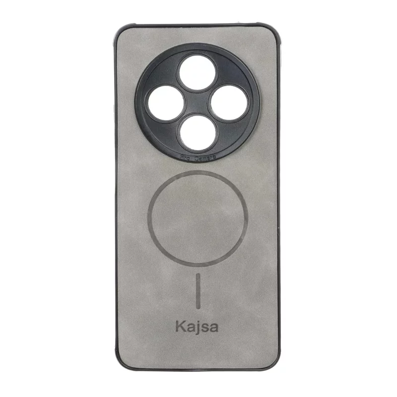 قاب جیر Kajsa طرح مگ سیف MNC مدل Xiaomi Redmi 14C / Redmi A4 / Poco C75 - طوسی - تصویر 2