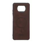 قاب جیر Kajsa طرح مگ سیف MNC مدل Xiaomi Poco X3 / Poco X3 Pro / Poco X3 NFC - قهوه ای