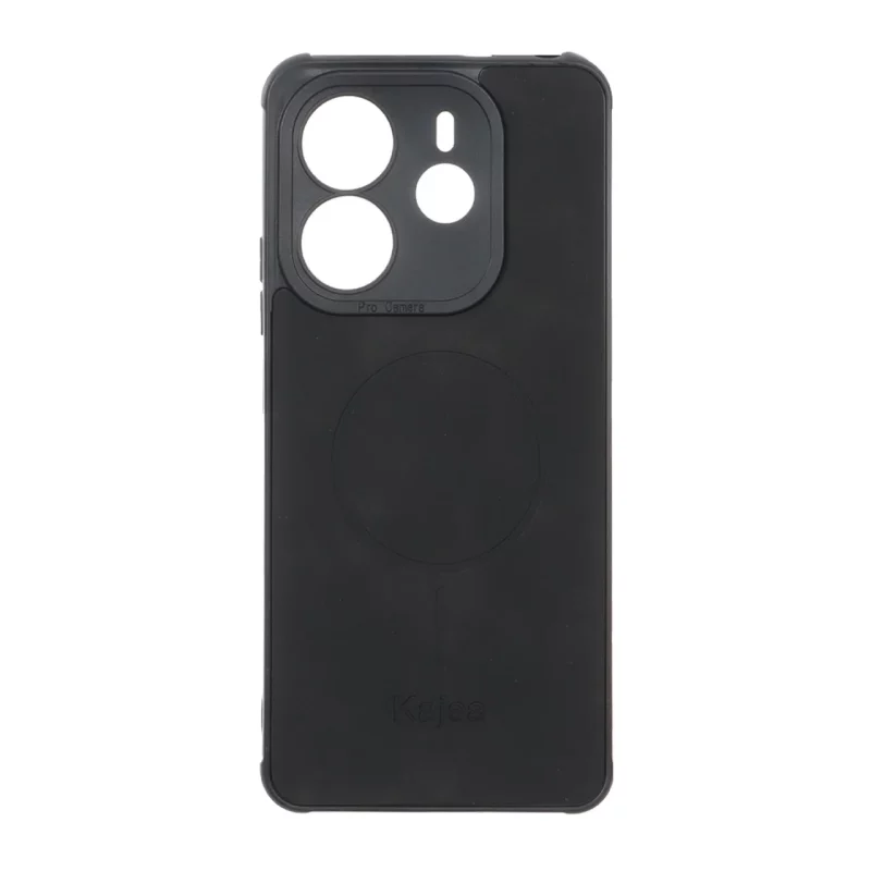 قاب جیر Kajsa طرح مگ سیف MNC مدل Xiaomi Redmi Note 14 4G - مشکی - تصویر 2