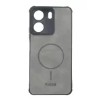 قاب جیر Kajsa طرح مگ سیف MNC مدل Xiaomi Redmi 13C / Poco C65 - طوسی