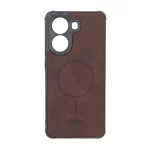 قاب جیر Kajsa طرح مگ سیف MNC مدل Xiaomi Poco X7 Pro - قهوه ای
