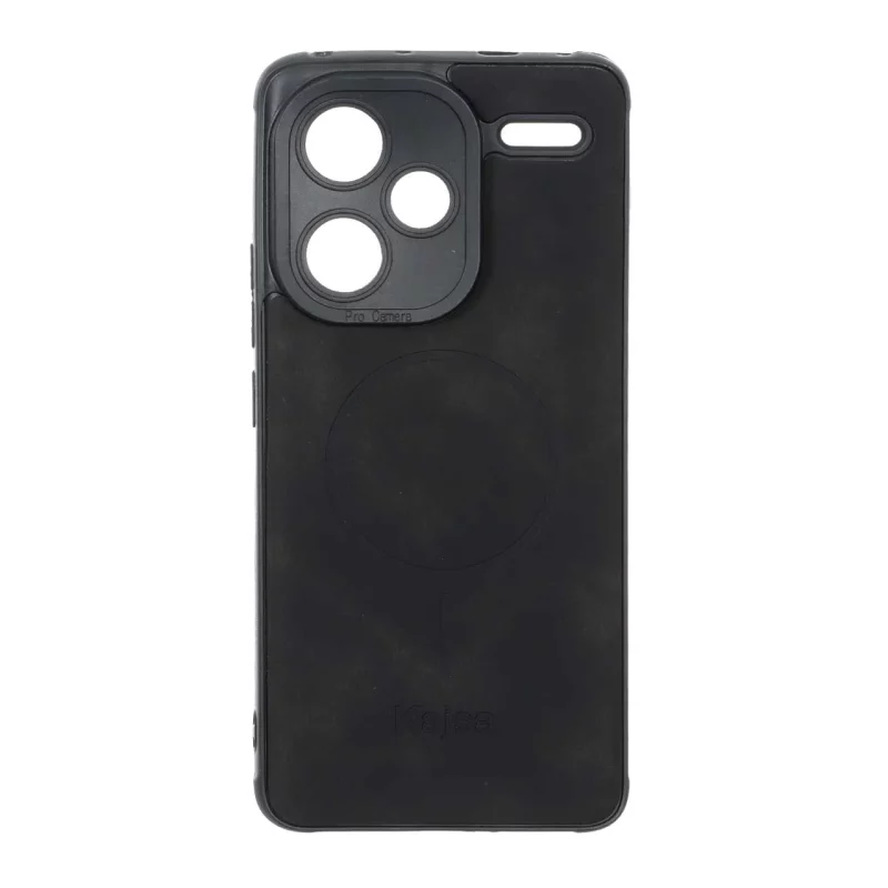 قاب جیر Kajsa طرح مگ سیف MNC مدل Xiaomi Redmi Note 13 Pro Plus 5G - مشکی - تصویر 2