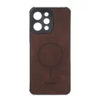 قاب جیر Kajsa طرح مگ سیف MNC مدل Xiaomi Redmi 12 / Poco M6 Pro 5G - قهوه ای