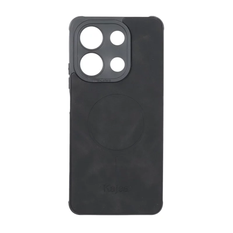 قاب جیر Kajsa طرح مگ سیف MNC مدل Xiaomi Redmi Note 13 4G - مشکی - تصویر 2