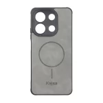قاب جیر Kajsa طرح مگ سیف MNC مدل Xiaomi Redmi Note 13 4G - طوسی