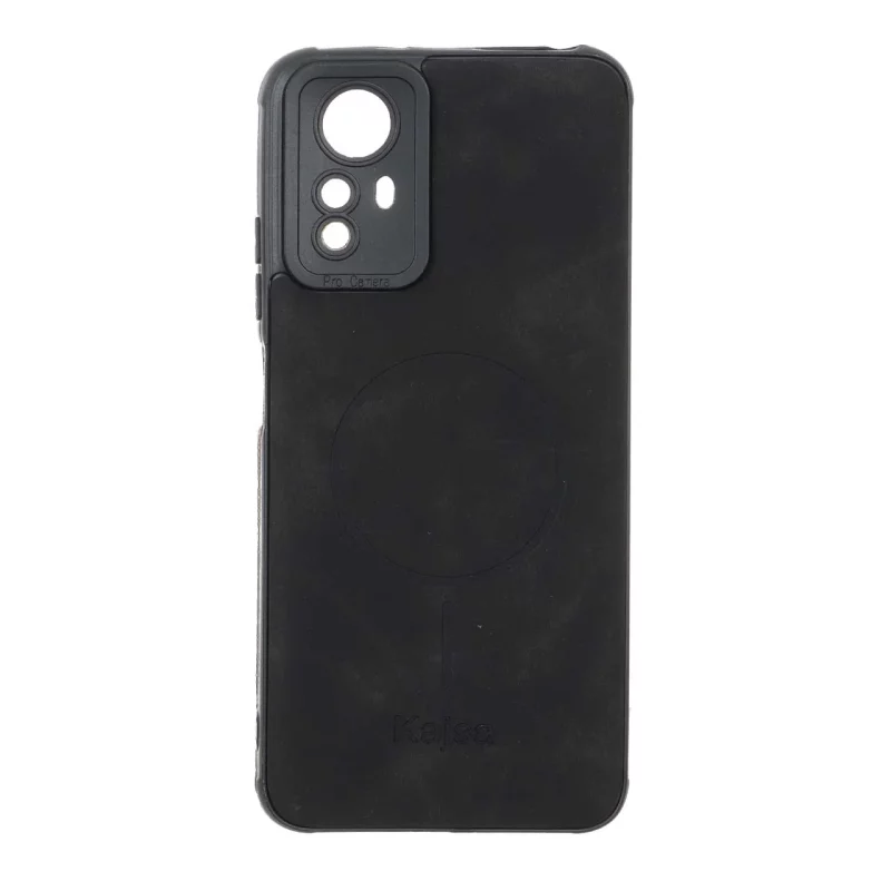 قاب جیر Kajsa طرح مگ سیف MNC مدل Xiaomi Redmi Note 12S - مشکی - تصویر 2