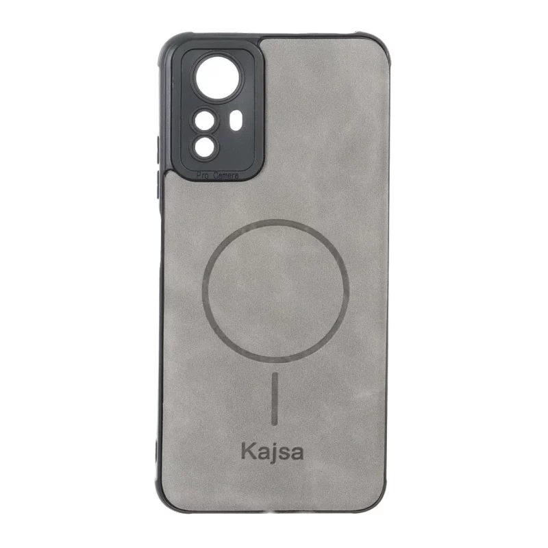 قاب جیر Kajsa طرح مگ سیف MNC مدل Xiaomi Redmi Note 12S - طوسی - تصویر 2
