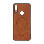 قاب جیر Kajsa طرح مگ سیف MNC مدل Xiaomi Redmi Note 7 / Note 7 Pro / Note 7s - قهوه ای روشن
