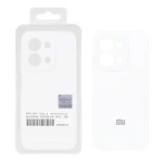 قاب سیلیکونی پاک کنی اورجینال Master Quality مدل Xiaomi Redmi 15C / Poco C85 - سفید (پک دار)