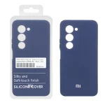 قاب نیو سیلیکون محافظ لنزدار RFF مدل Xiaomi Redmi 15 4G - سرمه ای (پک دار)