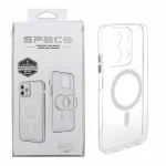 قاب اورجینال Space شفاف Magsafe مدل Xiaomi Redmi 15C / Poco C85 (پک دار)