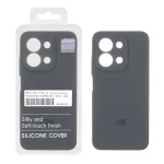 قاب سیلیکونی پاک کنی اورجینال Master Quality مدل Xiaomi Redmi 15C / Poco C85 - خاکستری (پک دار)