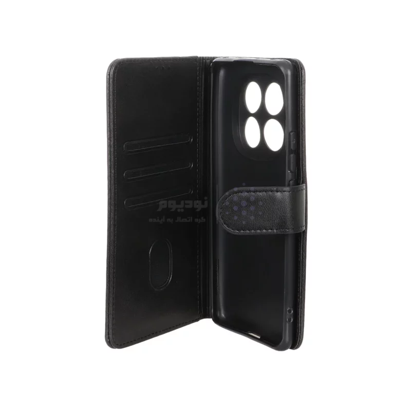 کیف موبایل مگنتی Nillkin مدل Xiaomi Redmi Note 14 Pro 4G - مشکی - تصویر 3