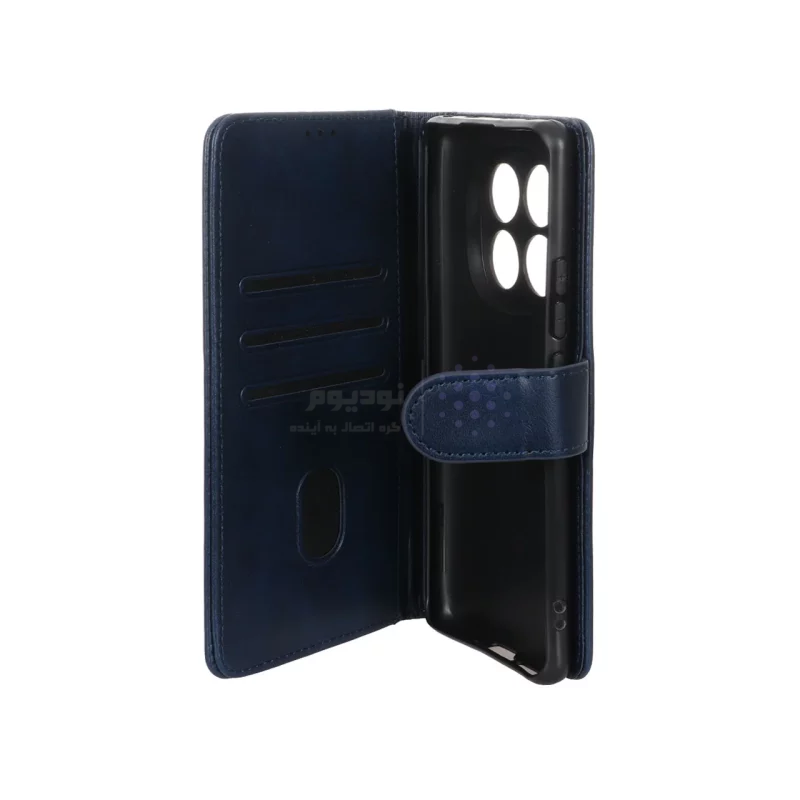 کیف موبایل مگنتی Nillkin مدل Xiaomi Redmi Note 14 Pro 4G - سرمه ای - تصویر 3