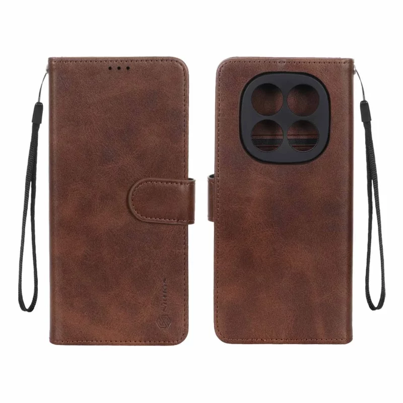 کیف موبایل مگنتی Nillkin مدل Xiaomi Redmi Note 14 Pro 4G - قهوه ای - تصویر 2