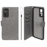 کیف موبایل مگنتی درجه یک داخل خز MNC Plus مدل Xiaomi Redmi Note 12S - خاکستری