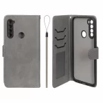 کیف موبایل مگنتی درجه یک داخل خز MNC Plus مدل Xiaomi Redmi Note 8 - خاکستری