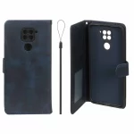 کیف موبایل مگنتی درجه یک داخل خز MNC Plus مدل Xiaomi Redmi Note 9 / Redmi 10X 5G / Redmi 10X Pro 5G - سرمه ای