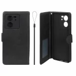 کیف موبایل مگنتی درجه یک داخل خز MNC Plus مدل Xiaomi Mi 13T / Mi 13T Pro - مشکی