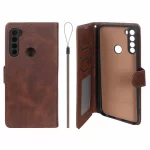کیف موبایل مگنتی درجه یک داخل خز MNC Plus مدل Xiaomi Redmi Note 8T - قهوه ای