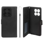 کیف موبایل مگنتی درجه یک داخل خز MNC Plus مدل Xiaomi Mi 14T - مشکی