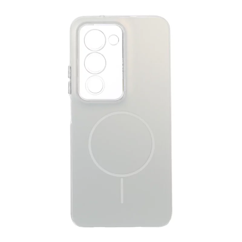 قاب SO COOL طرح مگ سیف محافظ لنز شفاف Xiaomi Redmi 15 4G - نقره ای - تصویر 2