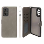 کیف موبایل مگنتی درجه یک داخل خز MNC Plus مدل Xiaomi Redmi Note 10 Pro 4G / Redmi Note 10 Pro Max - خاکستری