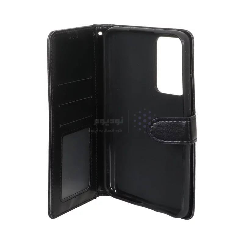 کیف موبایل مگنتی Xiaomi Mi 12T / Mi 12T Pro / Redmi K50 - مشکی - تصویر 3