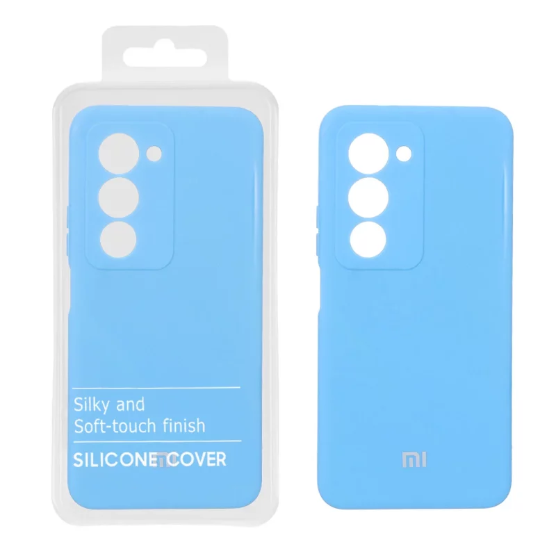 قاب نیو سیلیکون محافظ لنزدار RFF مدل Xiaomi Redmi 15 4G - آبی (پک دار) - تصویر 2