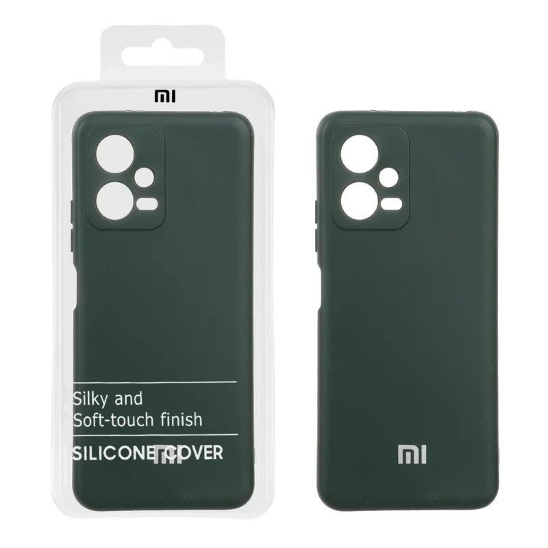 قاب نیو سیلیکون محافظ لنزدار RFF مدل Xiaomi Redmi Note 12 5G / Poco X5 5G - سبز(پک دار) - تصویر 2