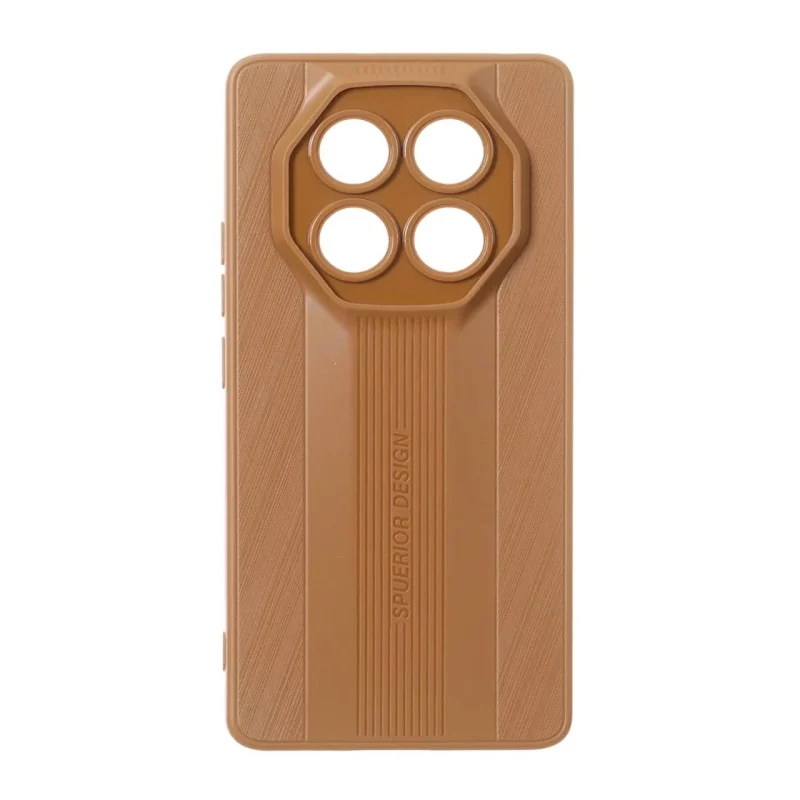 قاب Spuerior Design محافظ لنزدار Xiaomi Redmi Note 14 Pro 4G - عسلی - تصویر 2