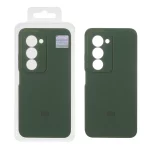 قاب سیلیکونی پاک کنی اورجینال Master Quality مدل Xiaomi Redmi 15 4G - سبز تیره (پک دار)