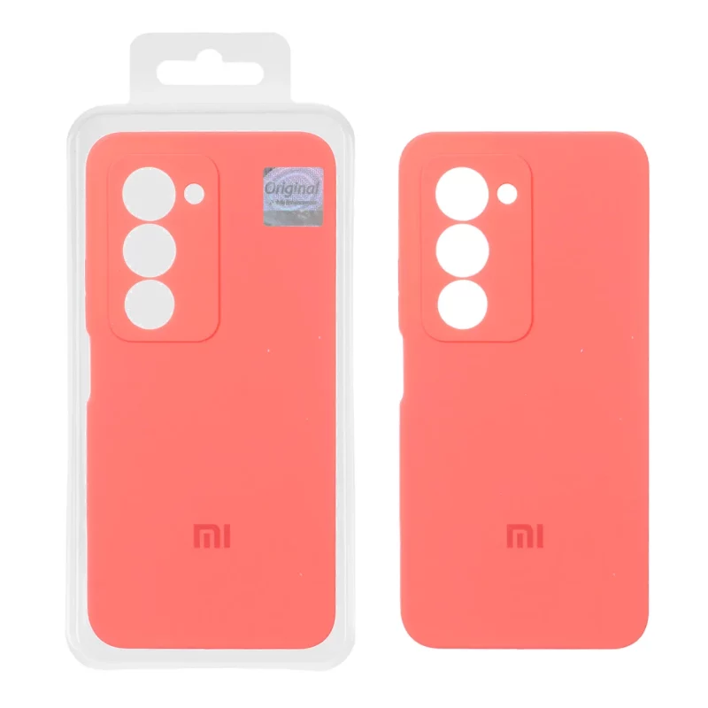 قاب سیلیکونی پاک کنی اورجینال Master Quality مدل Xiaomi Redmi 15 4G - مرجانی (پک دار) - تصویر 2