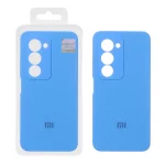 قاب سیلیکونی پاک کنی اورجینال Master Quality مدل Xiaomi Redmi 15 4G - آبی (پک دار)